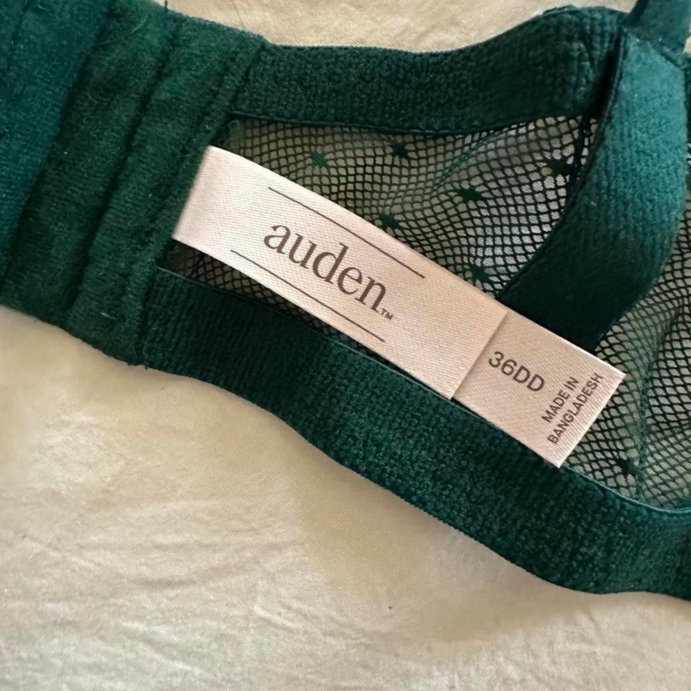 Auden Lace Underwire Bra Bundle Black Waist Band Set Green Pink 36DD, 36D comfy - Picture 8 of 8